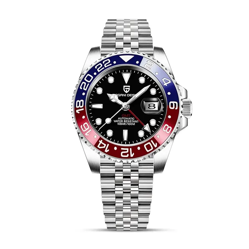 Pagani Design PD-1662 GMT-Master Pepsi Automatic Men's Watch